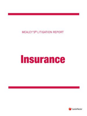 cover image of Mealey's Litigation Report